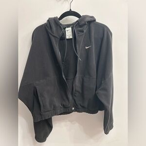 Nike Women's Size Medium Black Therma-FIT Full Zip Jacket